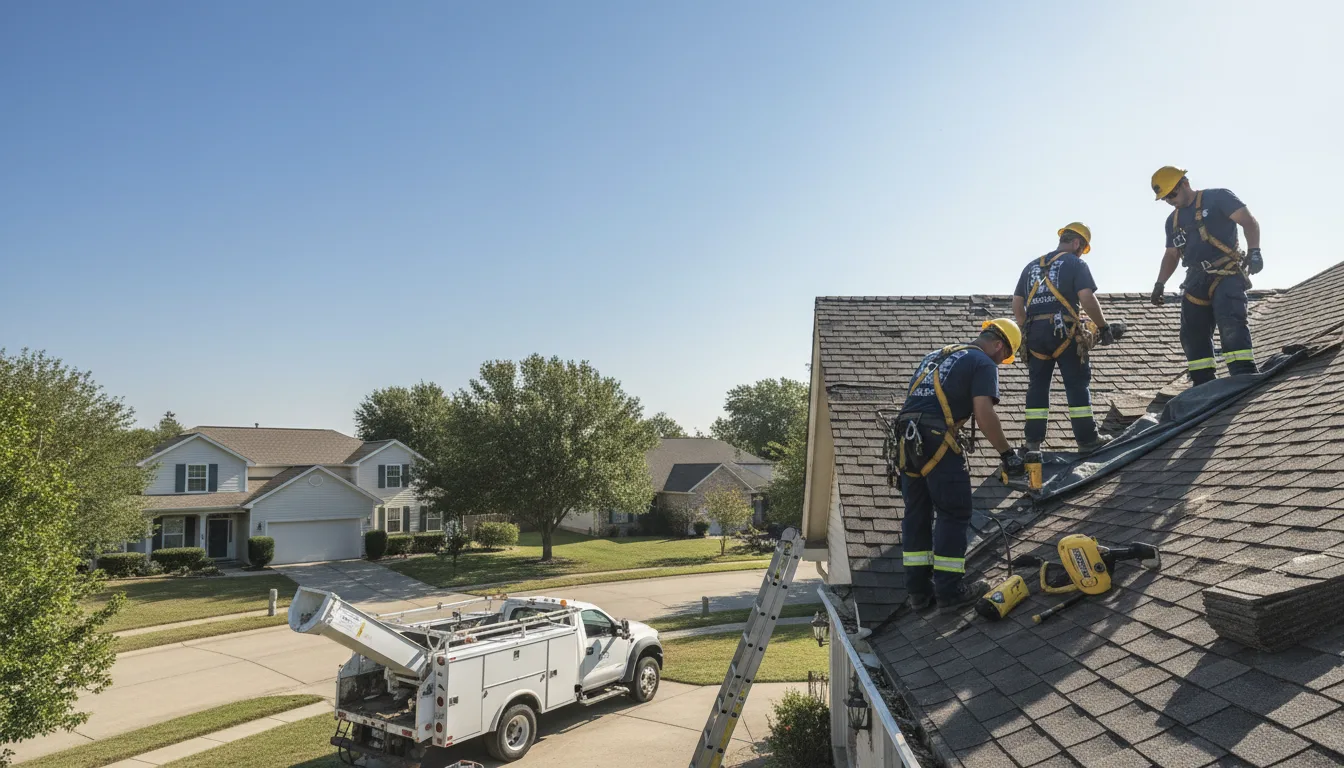 Emergency Roof Repair in Brownstown, IL near me